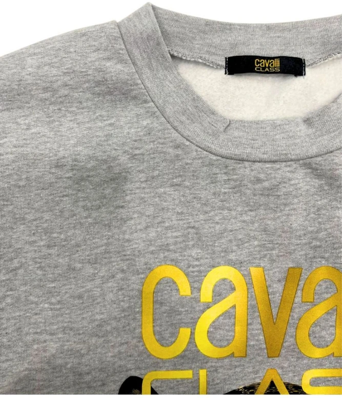 PILKA BLUZA BEZ ZAMKA DAMSKA KLASY CAVALLI