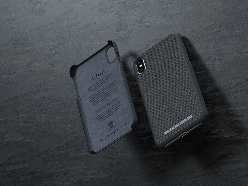 Nordic Elements Original Idun - dėklas skirtas Apple iPhone Xs Max Mid Pilkas