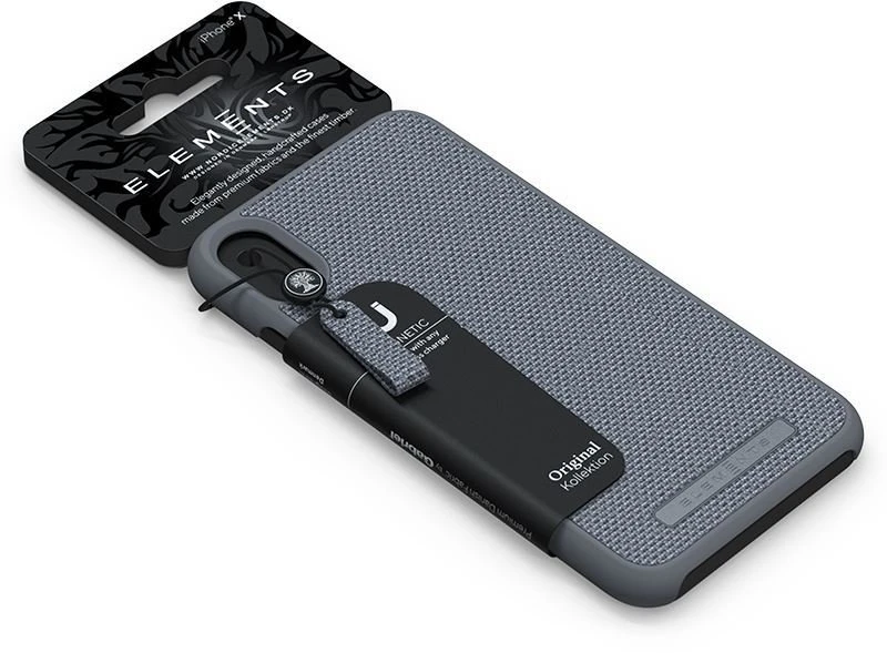 Nordic Elements Original Idun - dėklas skirtas Apple iPhone Xs Max Mid Pilkas