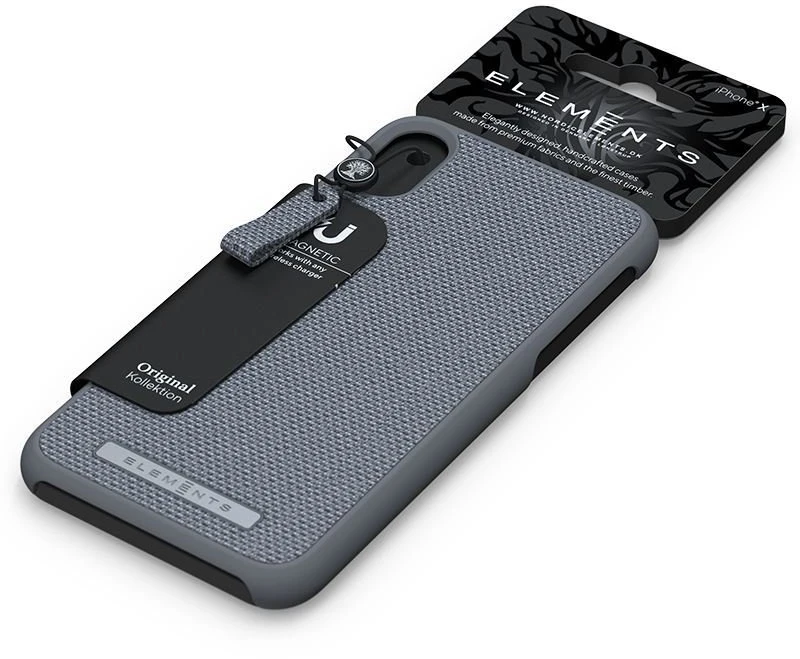 Nordic Elements Original Idun - dėklas skirtas Apple iPhone Xs Max Mid Pilkas