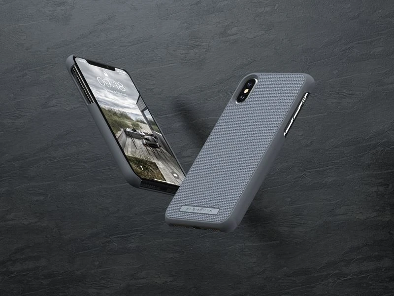 Nordic Elements Original Idun - dėklas skirtas Apple iPhone Xs Max Mid Pilkas