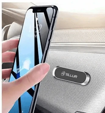 Pilkas magnetinis automobilinis telefono laikiklis Tellur MCM8