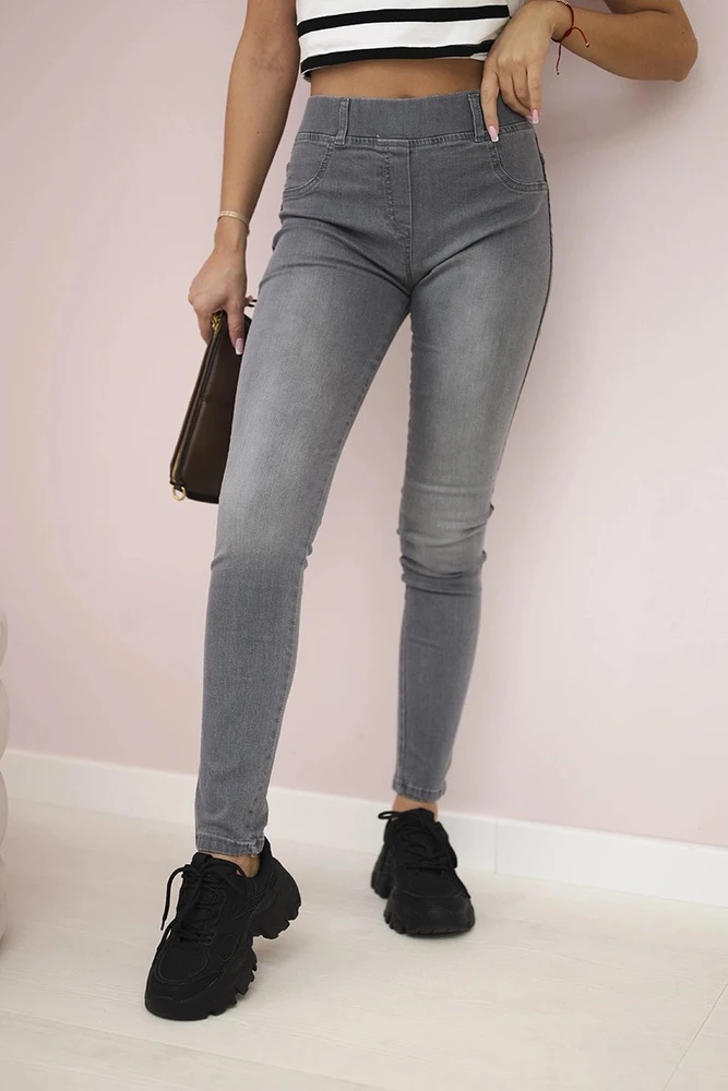Pilki džinsai Graphite denim pants