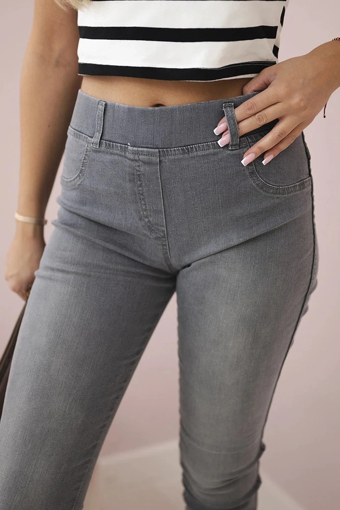 Pilki džinsai Graphite denim pants