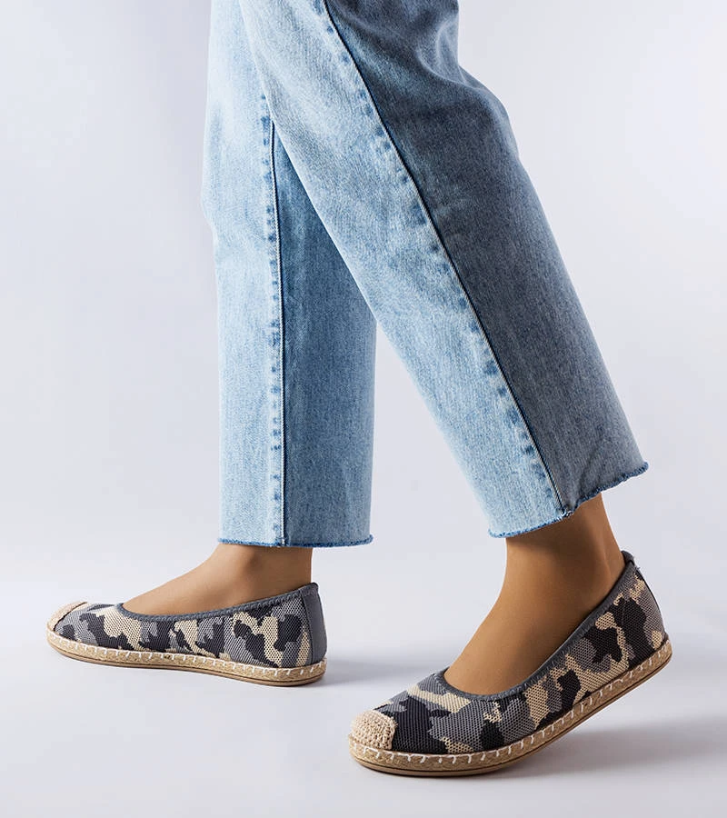 Pilkos espadrilės Benedum