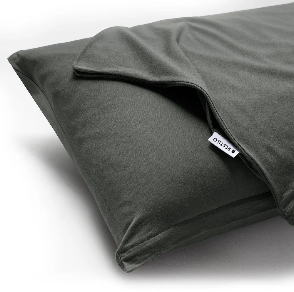 Pillowcase Amber AmeliaHome 50 × 60 cm, tamsiai pilkas
