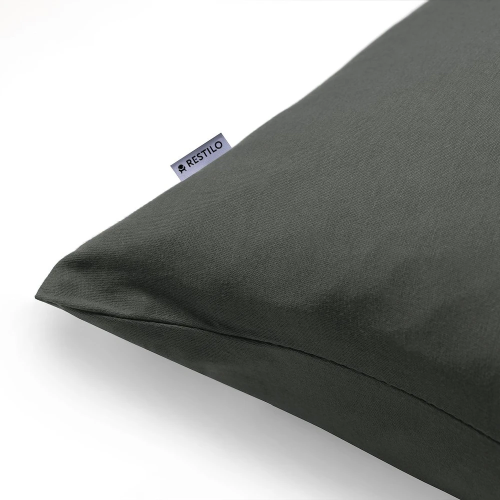 Pillowcase Amber AmeliaHome 50 × 60 cm, tamsiai pilkas