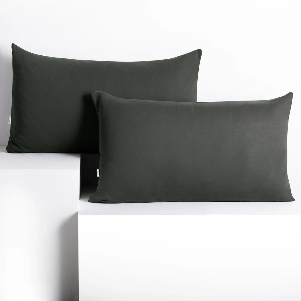 Pillowcase Amber AmeliaHome 50 × 60 cm, tamsiai pilkas