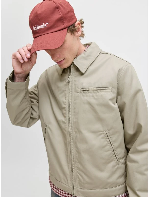 Pilotinė striukė Jack&Jones JORNORREBRO, lauro ąžuolo spalvos