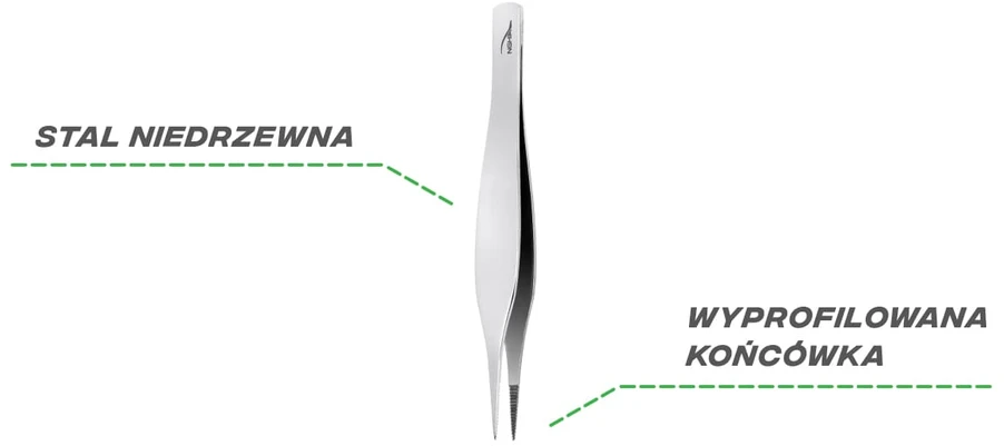 Activeshop Nghia T-10 antakių pincetas nerūdijantysis plienas 116 mm