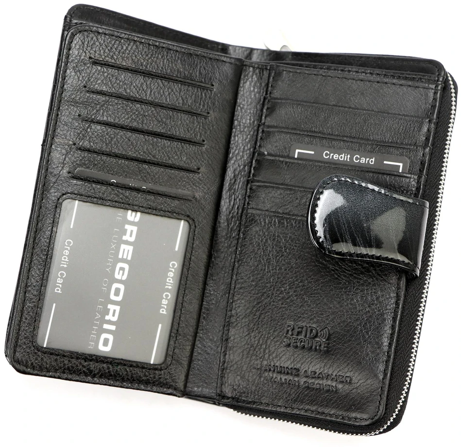 Skórzany damski portfel Gregorio FF-116