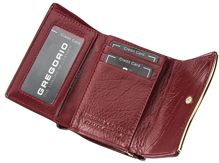 Skórzany damski portfel Gregorio ZLF-117