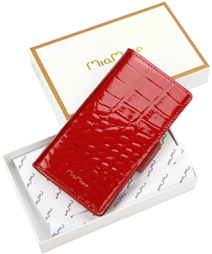 Skórzane etui moterims MiaMore PHONE CASE L1781 (IPHONE 12 PRO)