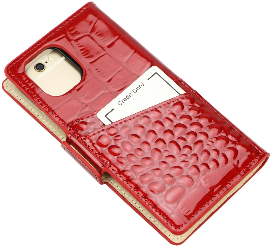 Skórzane etui moterims MiaMore PHONE CASE L1781 (IPHONE 12 PRO)