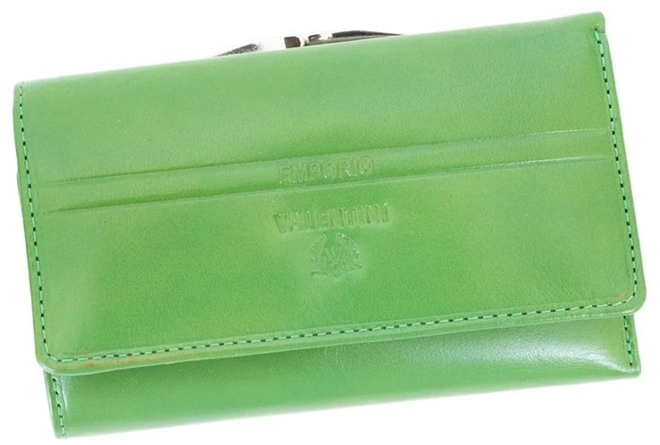Piniginė juoda su sagtimi Emporio Valentini