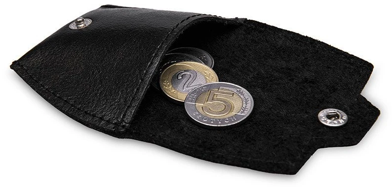 Solier Accessories Piniginė monetoms SOLIER SA10 - Juoda