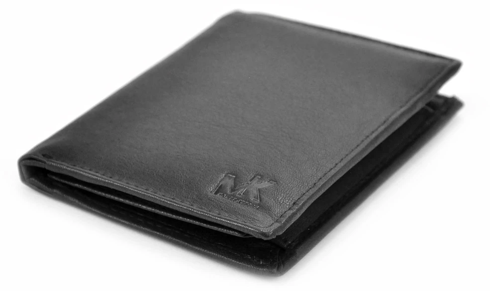 Skórzany męski portfel Money Kepper CC 5401