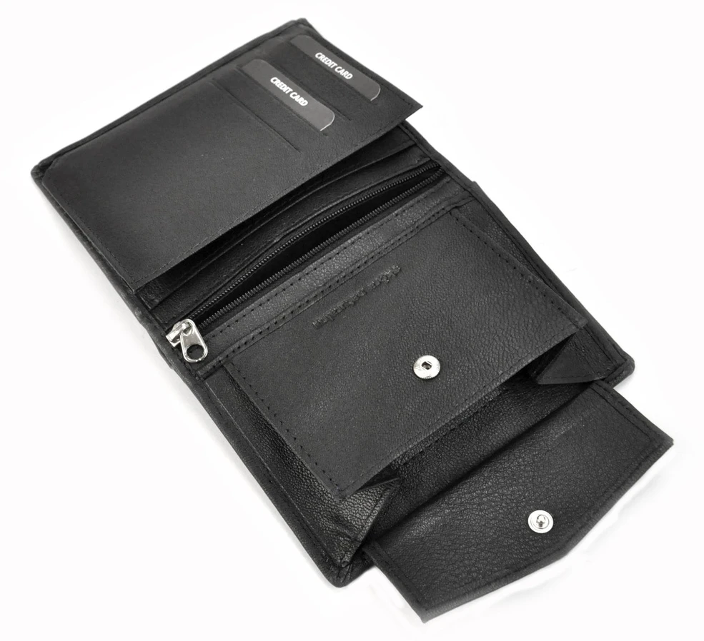 Skórzany męski portfel Money Kepper CC 5401