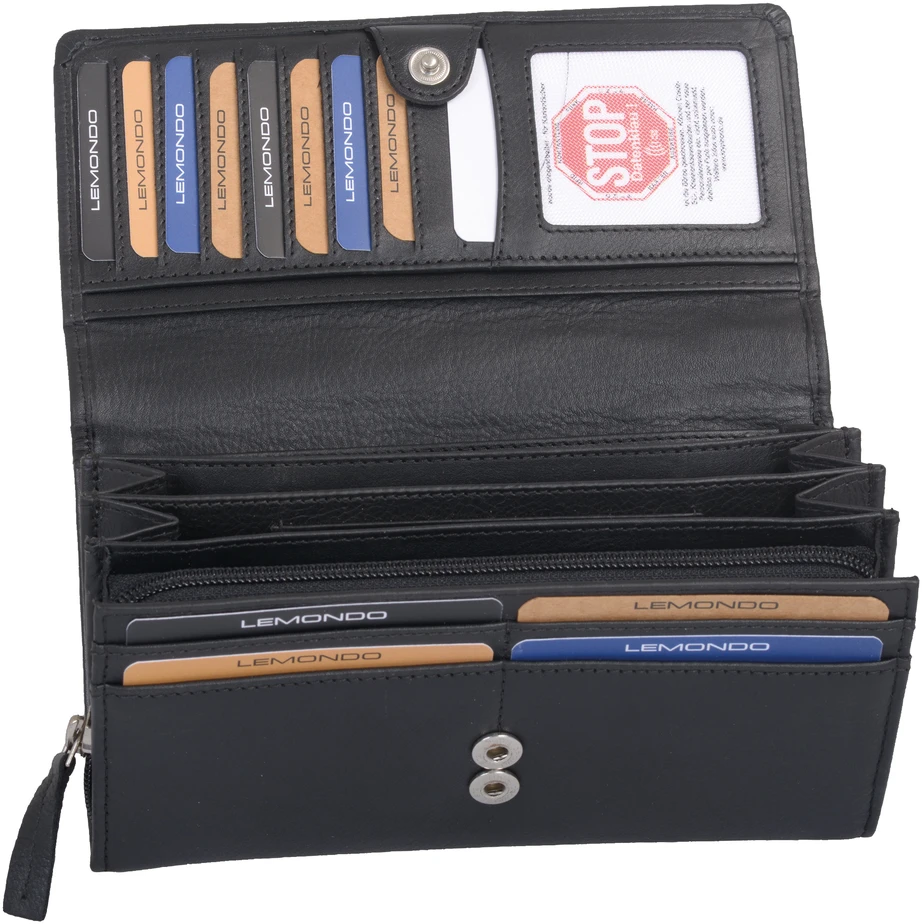 Piniginė moterims AVANCO 318-70-01 RFID - Juoda