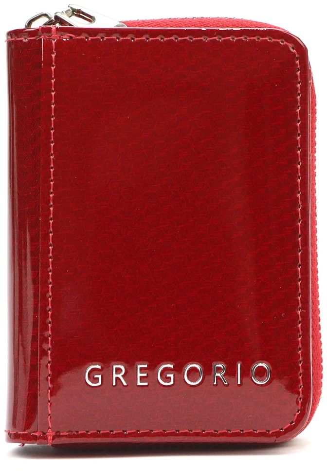 Odinė piniginė Gregorio CB-125 raudona
