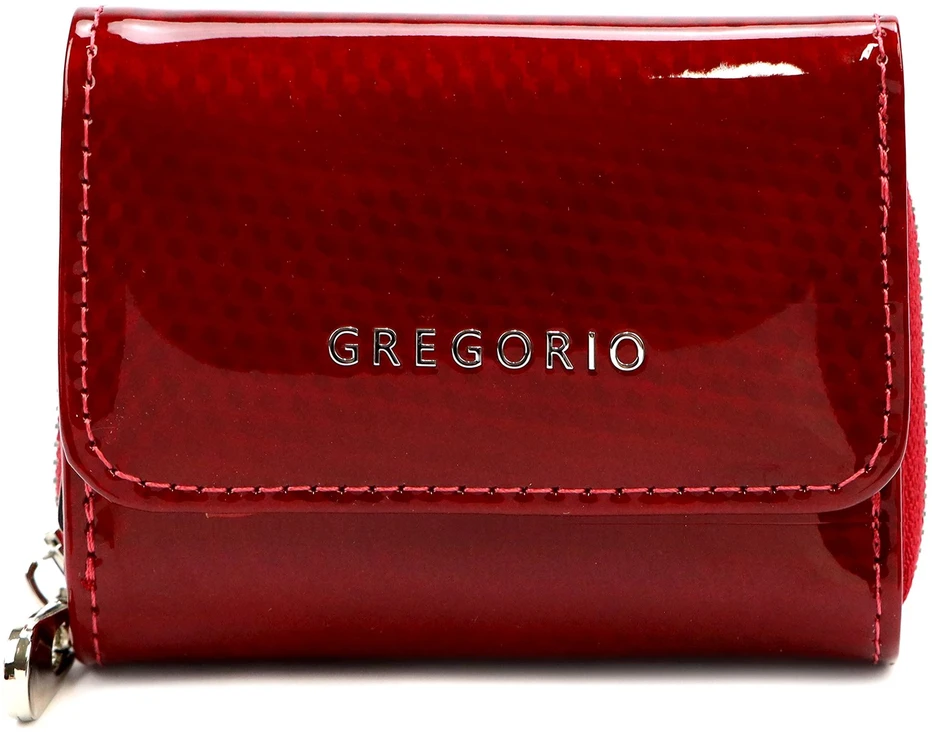 Odinė piniginė Gregorio CB-128 raudona