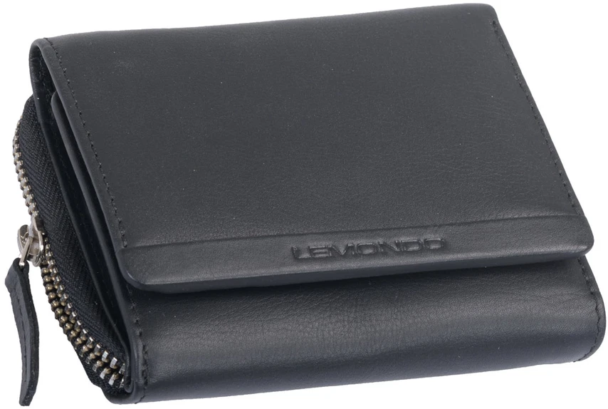 Piniginė moterims LEMONDO 384-70-01 RFID - Juoda