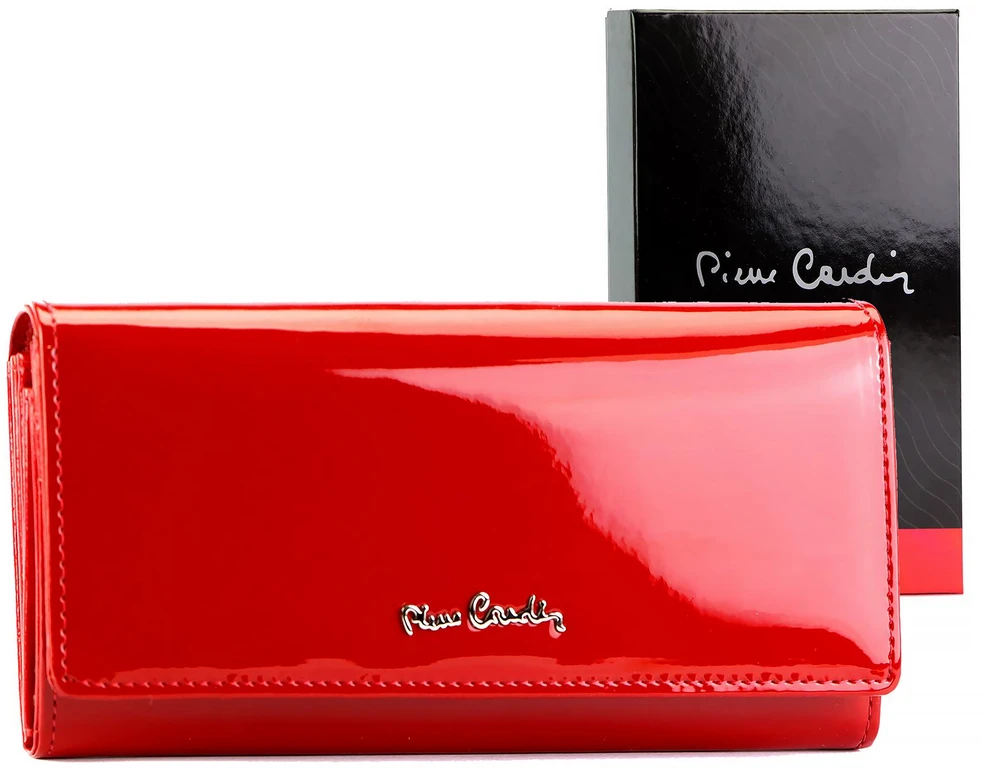 Moteriška piniginė Pierre Cardin 07 SHINY 100 smėlio