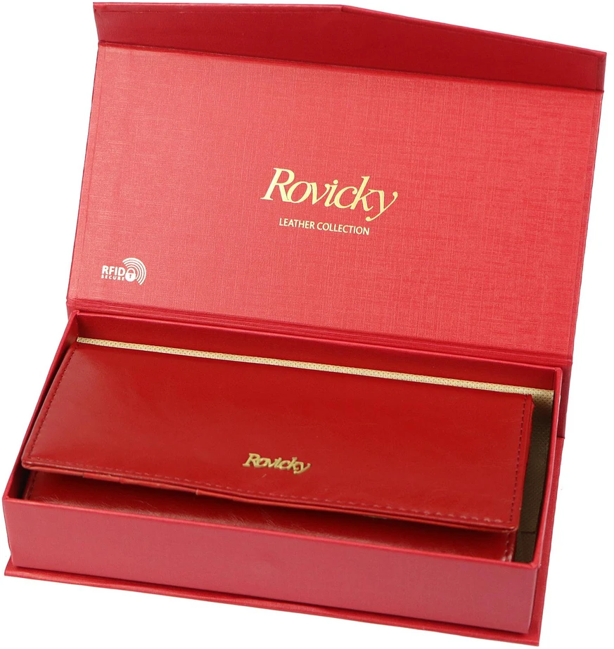 Piniginė moterims Rovicky 8801-BPRN RFID