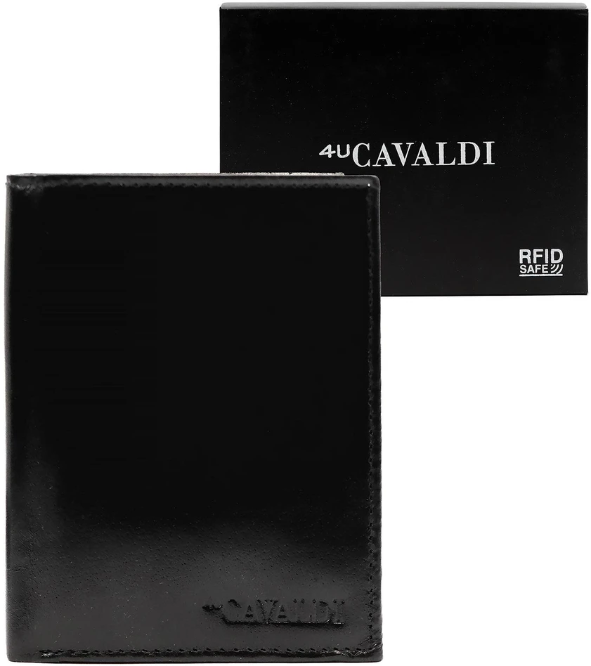 Piniginė moteriška juoda Cavaldi