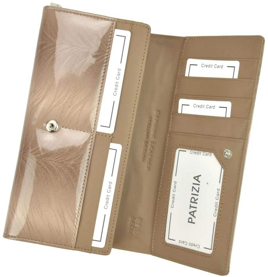 Skórzany damski portfel PATRIZIA FF-106 RFID