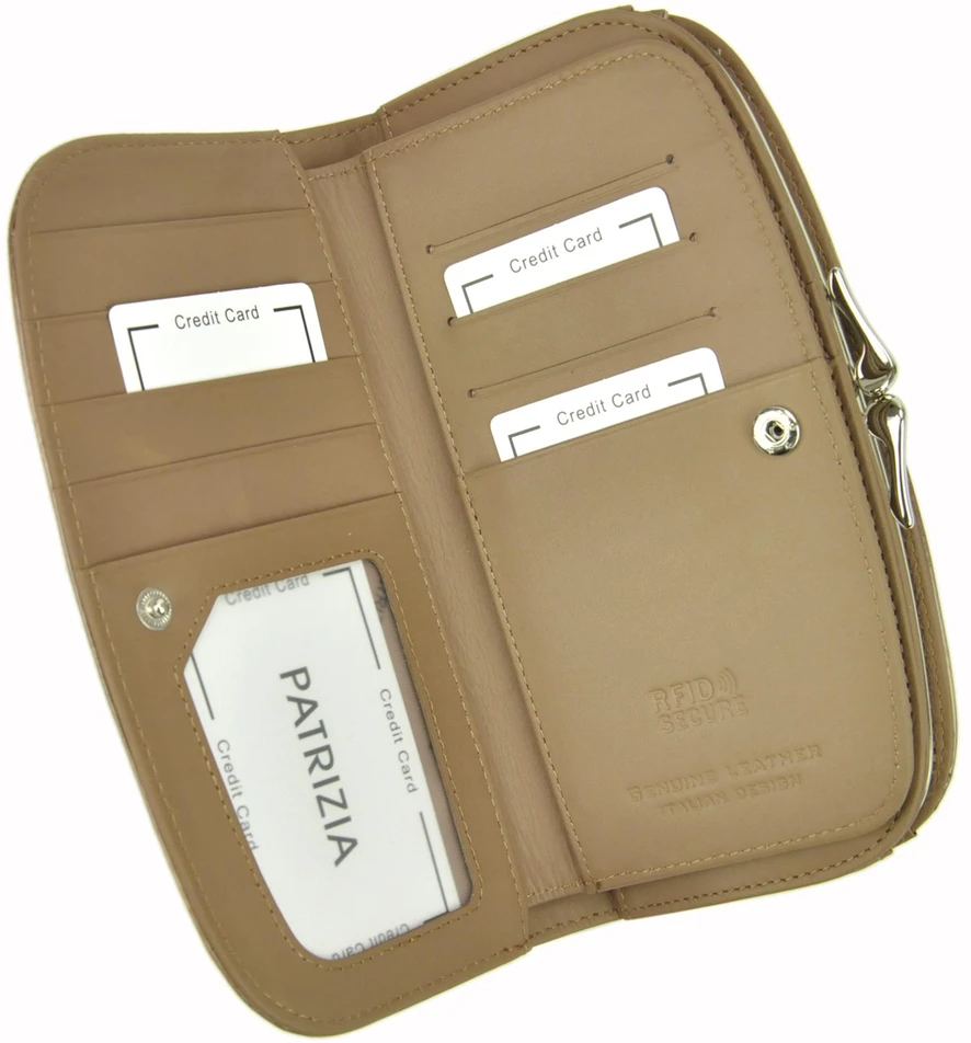 Skórzany damski portfel PATRIZIA FF-123 RFID