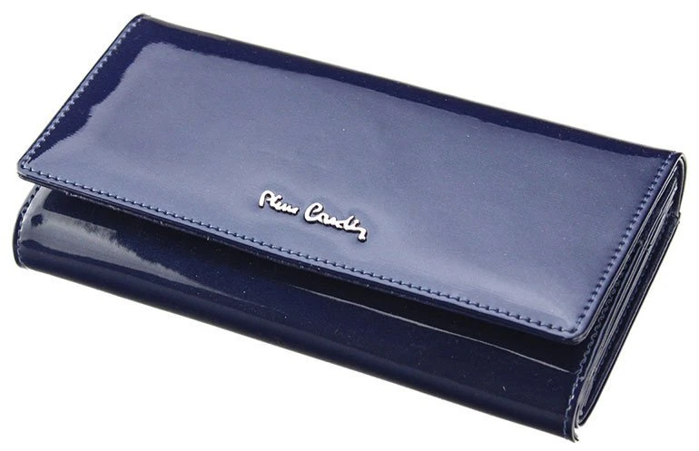 Natūralios odos moteriška piniginė Pierre Cardin 05 LINE 100, juoda