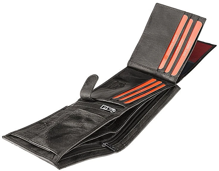 Skórzany męski portfel Pierre Cardin FOSSIL TILAK12 325 RFID