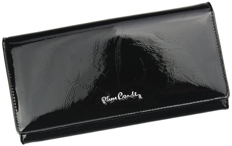 Moteriška piniginė Pierre Cardin LEAF 102, juoda
