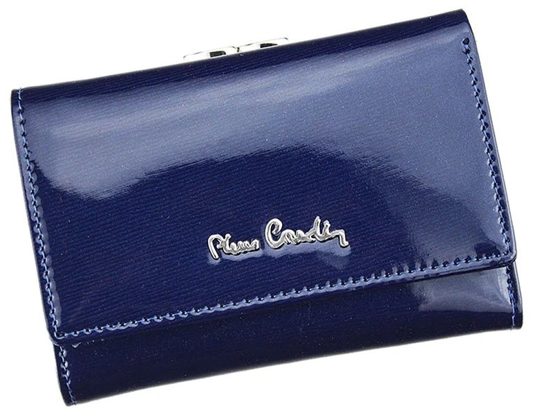 Natūralios odos moteriška piniginė Pierre Cardin 05 LINE 117, juoda
