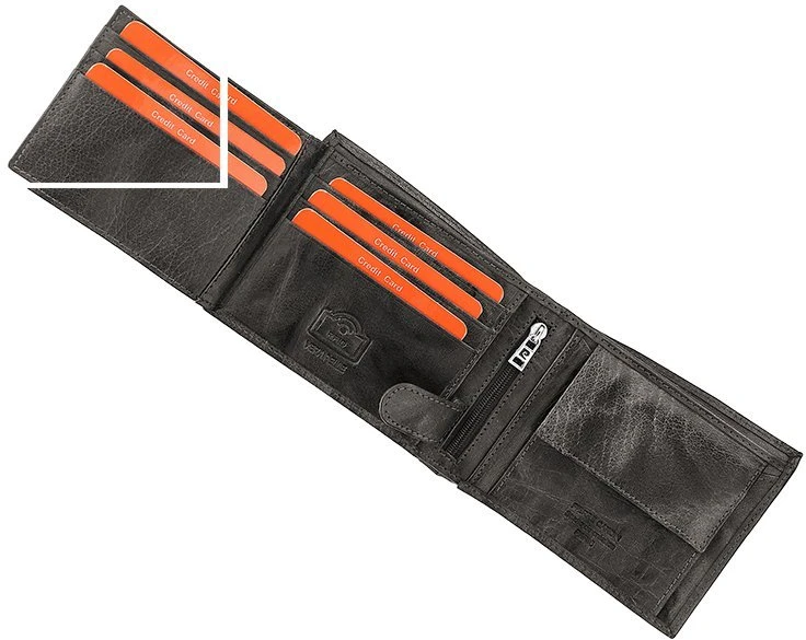 Skórzany męski portfel Pierre Cardin FOSSIL TILAK12 325 RFID