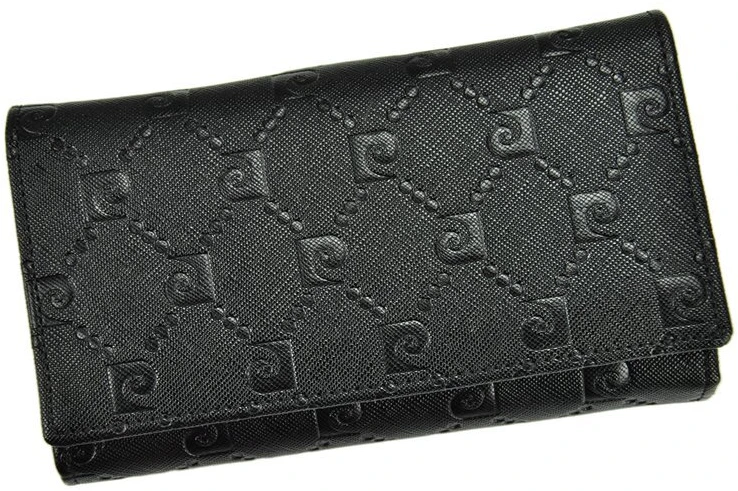 Portfel damski su elementami ze skóry naturalnej Pierre Cardin P79 455