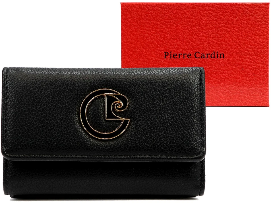 Pierre Cardin Portfel Damski Klasyczny Skóra Eko Duży Podłużna Portmonetka