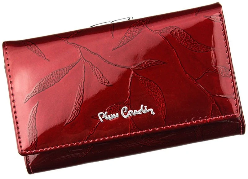 Moteriška piniginė Pierre Cardin LEAF 108, juoda