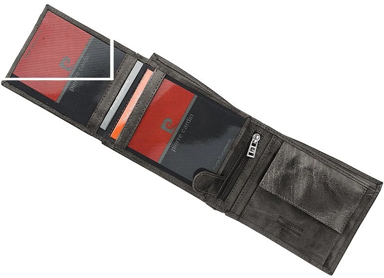 Skórzany męski portfel Pierre Cardin FOSSIL TILAK12 325 RFID