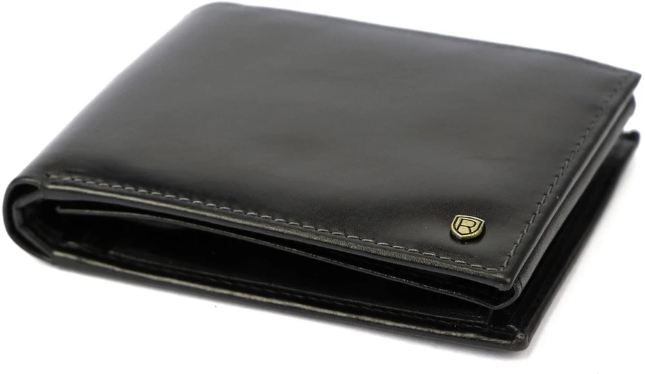Rovicky Vyriška odinė piniginė su prailginta rankena, natūrali oda, su RFID žyme, elegantiška