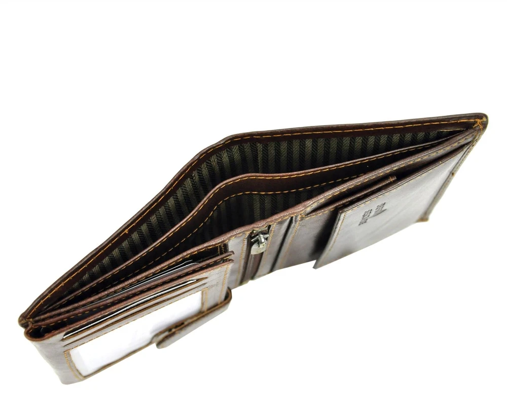 Elegantiška vyriška odinė piniginė Rovicky su RFID