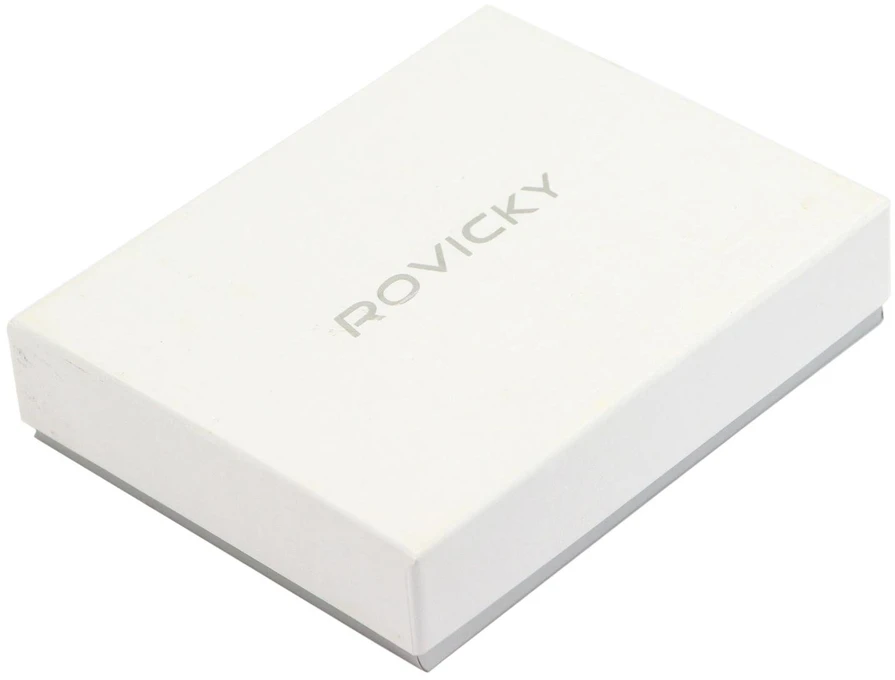 Rovicky 1537-03-BOR RFID odinė vyriška piniginė
