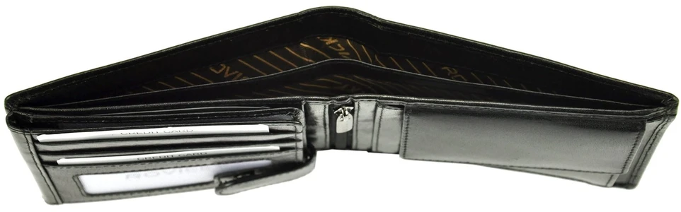 Skórzany męski portfel Rovicky PC-103-BAR RFID