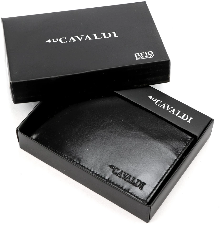 4U Cavaldi Piniginė vyrams Cavaldi 0002-P-BS RFID