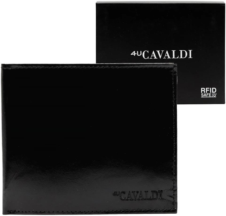 4U Cavaldi Piniginė vyrams Cavaldi 0002-P-BS RFID