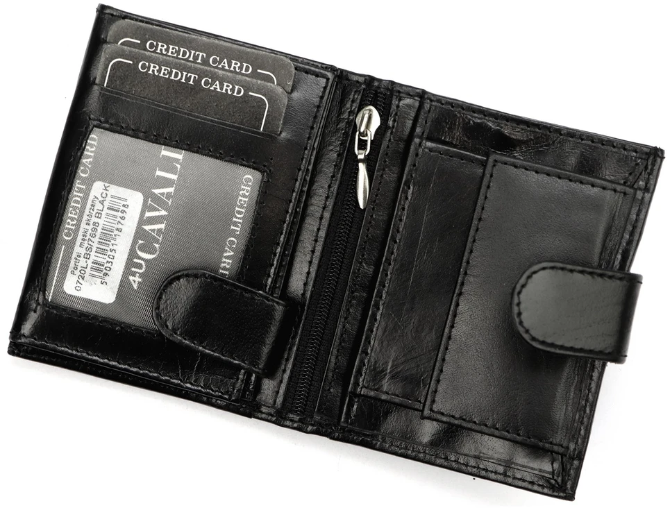 4U Cavaldi Piniginė vyrams Cavaldi 0720L-P-BS RFID