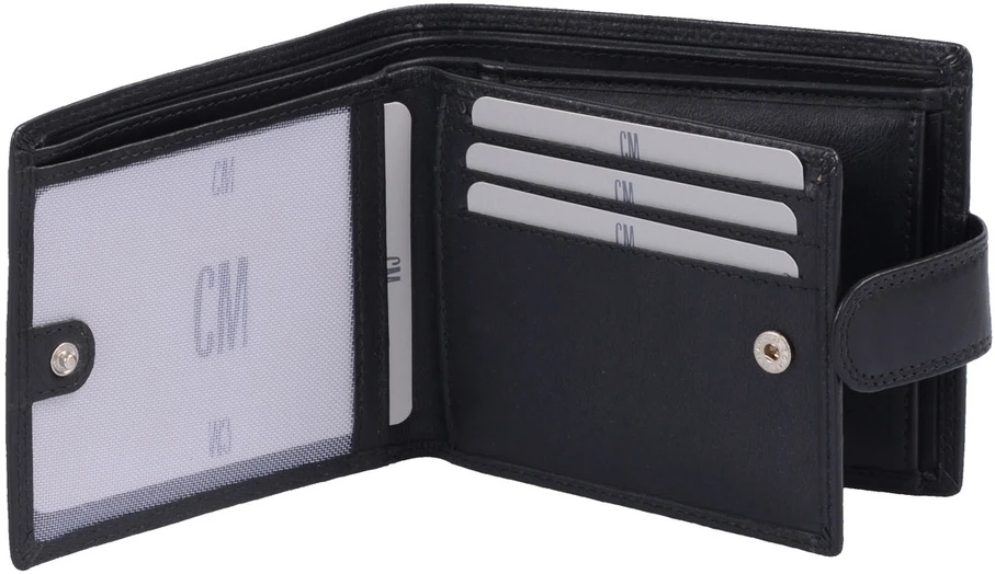Piniginė vyrams CM 1301-65-01 - Juoda