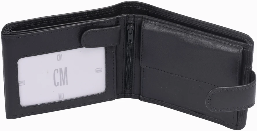 Piniginė vyrams CM 1721-65-01 - Juoda