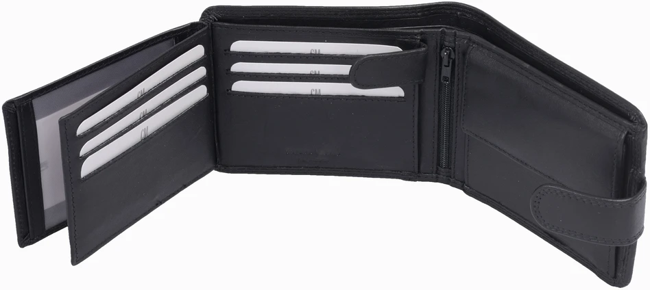 Piniginė vyrams CM 1721-65-01 - Juoda